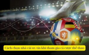 Cách chọn nhà cái uy tín khi tham gia cá cược thể thao