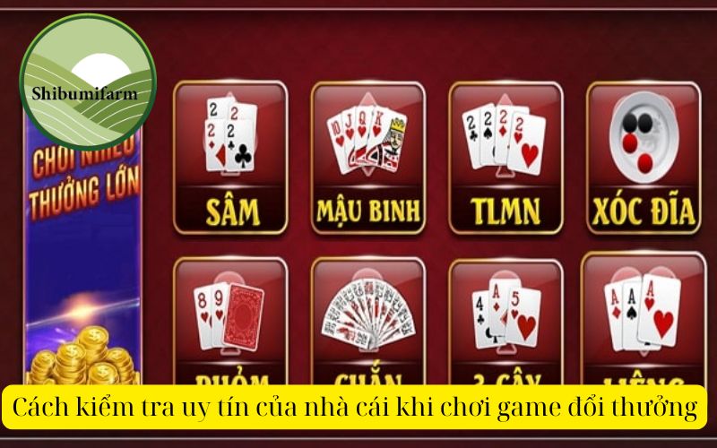 Cách kiểm tra uy tín của nhà cái khi chơi game đổi thưởng