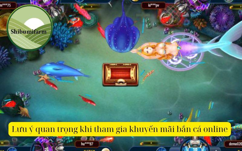 Lưu ý quan trọng khi tham gia khuyến mãi bắn cá online