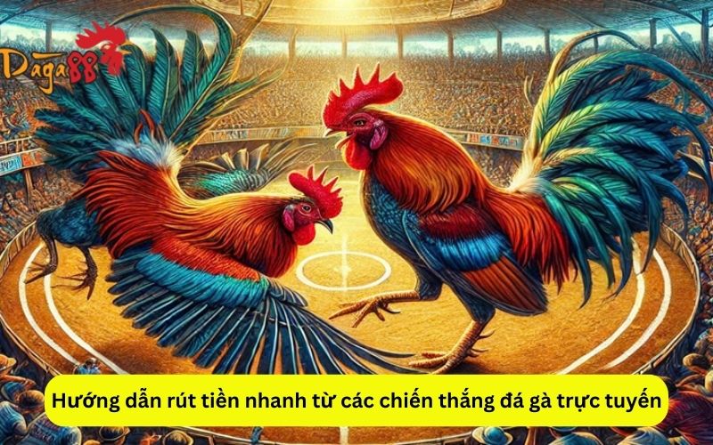 Hướng dẫn rút tiền nhanh từ các chiến thắng đá gà trực tuyến