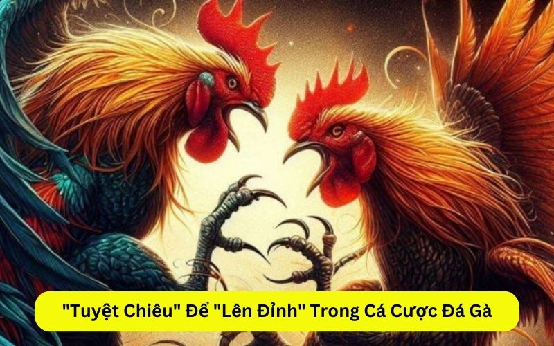 Tuyệt Chiêu Để Lên Đỉnh Trong Cá Cược Đá Gà
